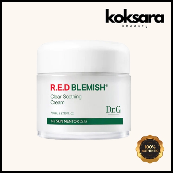 dr.g red blemish clear soothing cream 70ml