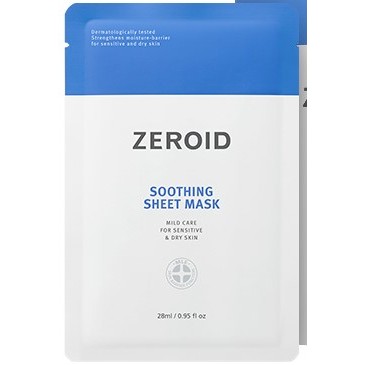 Zeroid Soothing mask 1 แผ่น