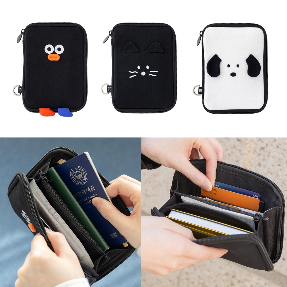 RMN BB PASSPORT POUCH V.2 - ซองใส่พาสปอร์ต ที่ใส่พาสปอร์ต กระเป๋าเดินทาง ที่ใส่บัตร ที่ใส่ซิมการ์ด