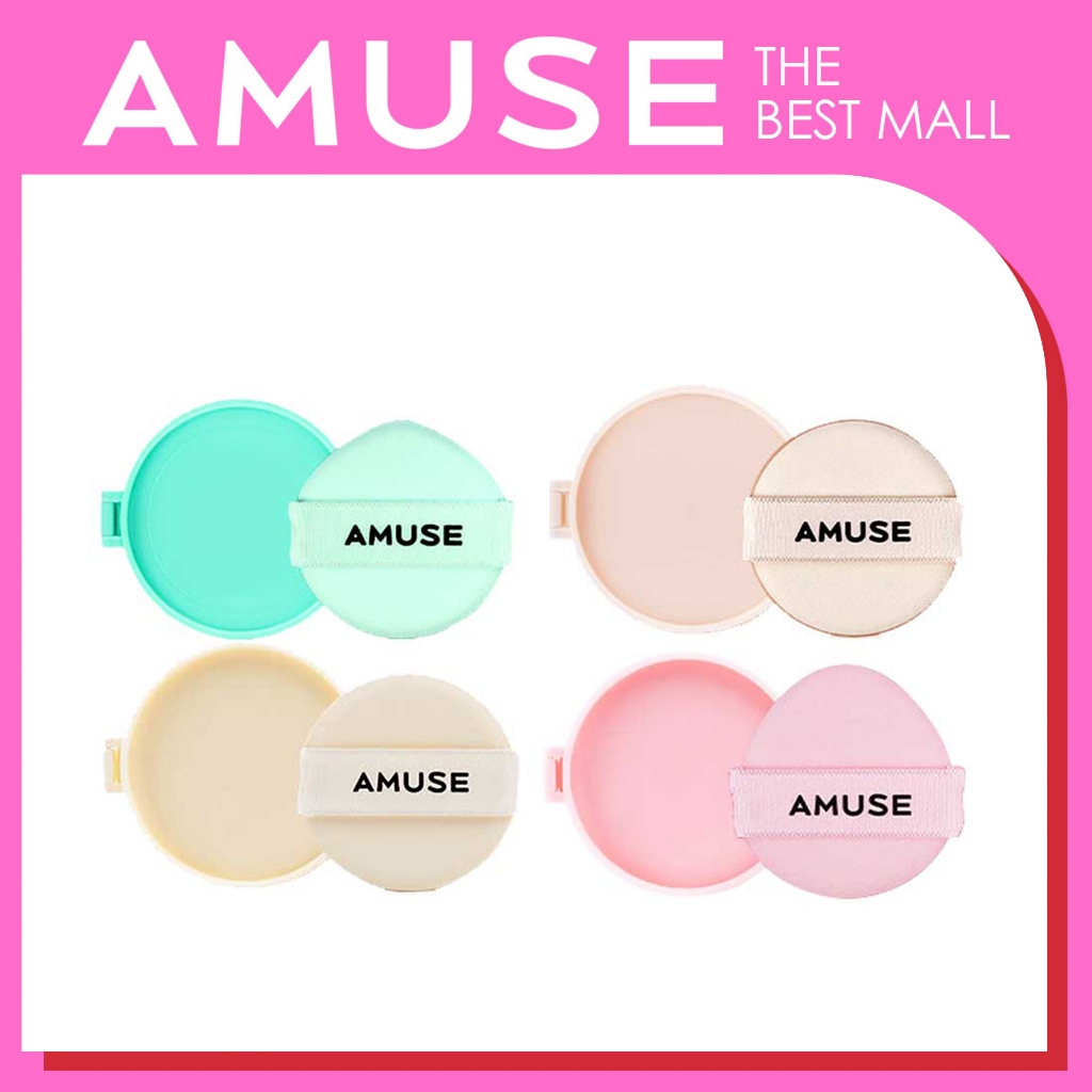 [AMUSE] รีฟิลเท่านั้น) Dew Power Cushion/Skin Tune Cover Cushion/Meta fixing Cushion/Dew Jelly Cushi