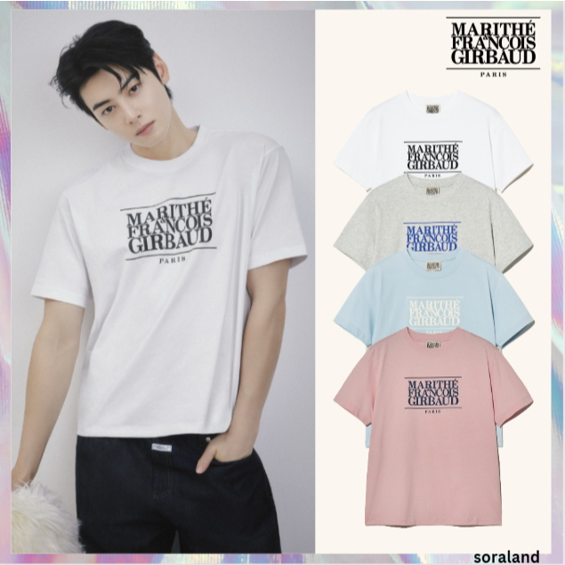 [Marithe Francois Girbaud] CLASSIC LOGO TEE 11 สี (ใหม่)