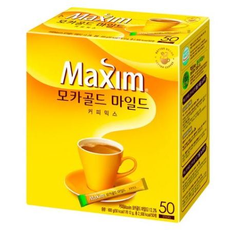 Maxim Mocha gold Mild coffee Mix 50T S กาแฟทองคํา