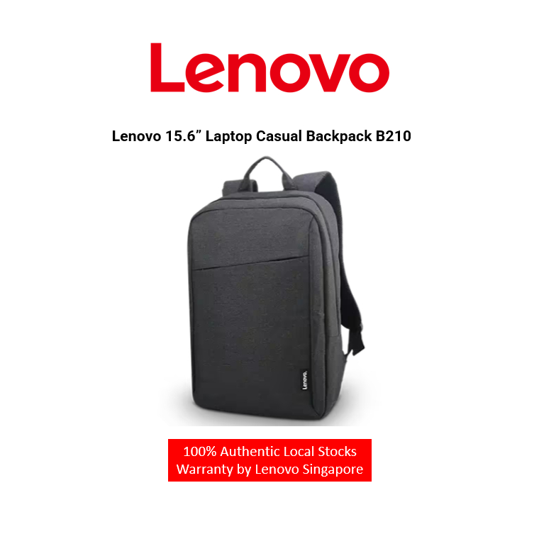 [ใหม่เอี่ยม] Lenovo 15.6 Laptop Casual B210 Backpack /Lenovo ThinkPad 15.6 นิ้ว Basic Backpack 4X40K