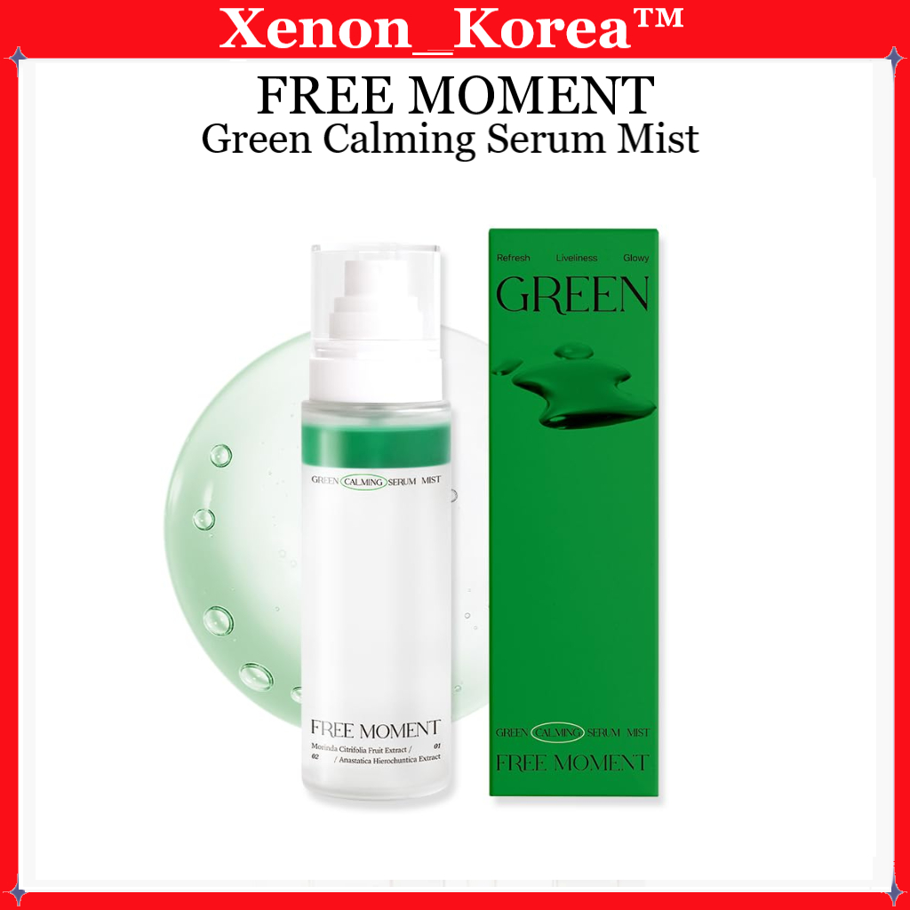 FREE MOMENT Green Calming Serum Mist 100มล