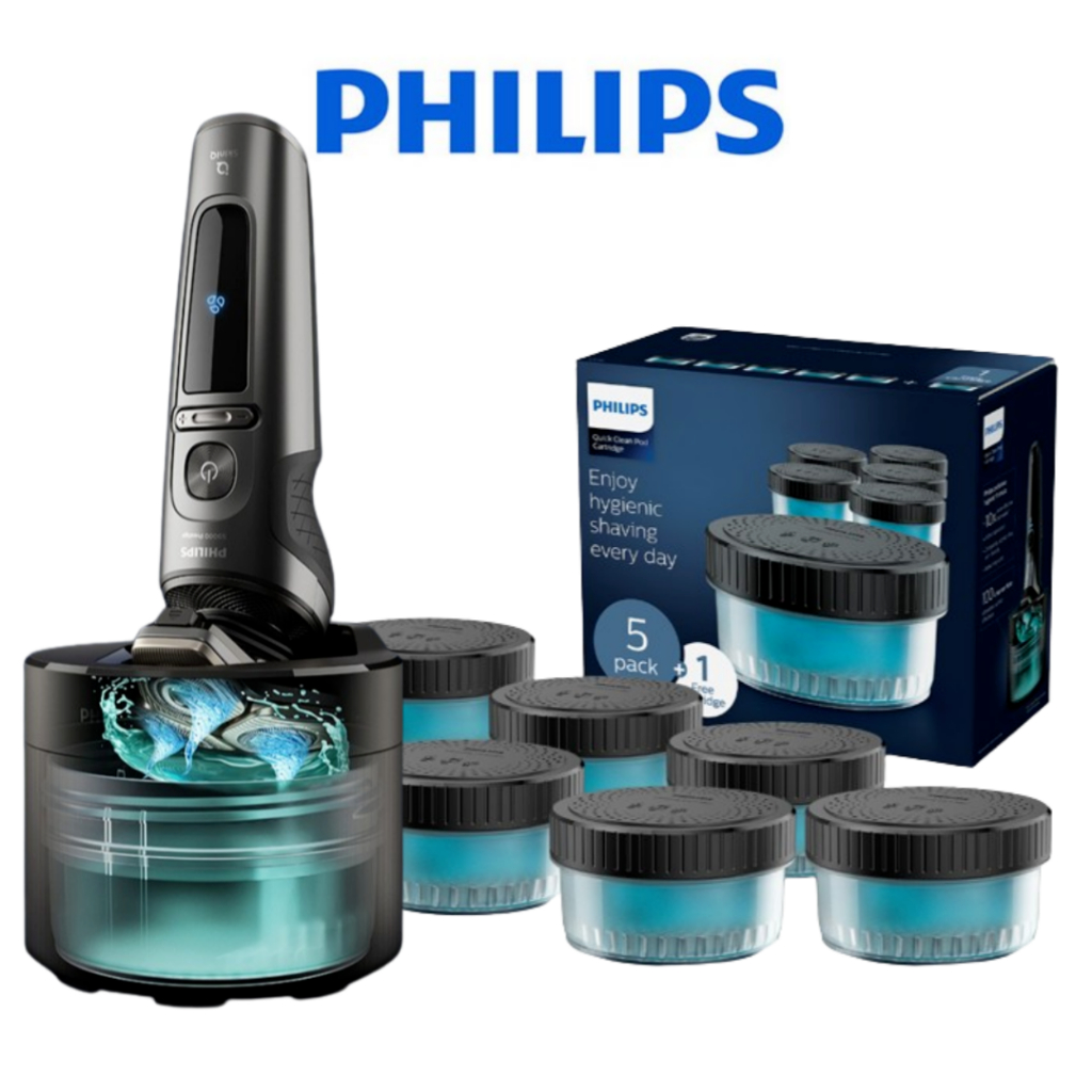 Philips Quick Clean Pod Cartridge น ้ ํายาทําความสะอาดเครื ่ องโกนหนวด Ultimate
