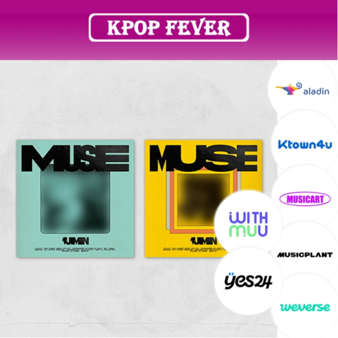 (POB) BTS JIMIN - [ MUSE ] PHOTOBOOK VER CD SEALED