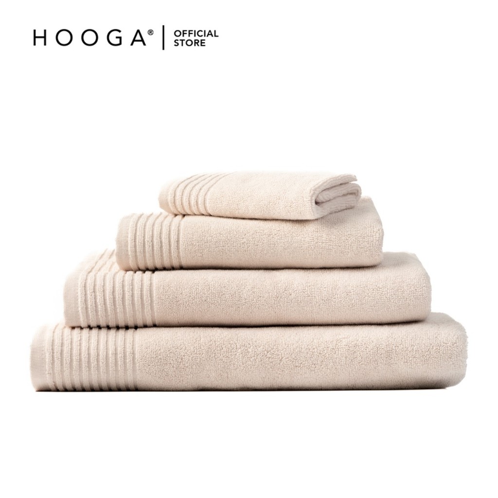 Hooga CHLOE Cotton Bath Towel ผ้าเช็ดตัวขนาดใหญ่ (19 สี)