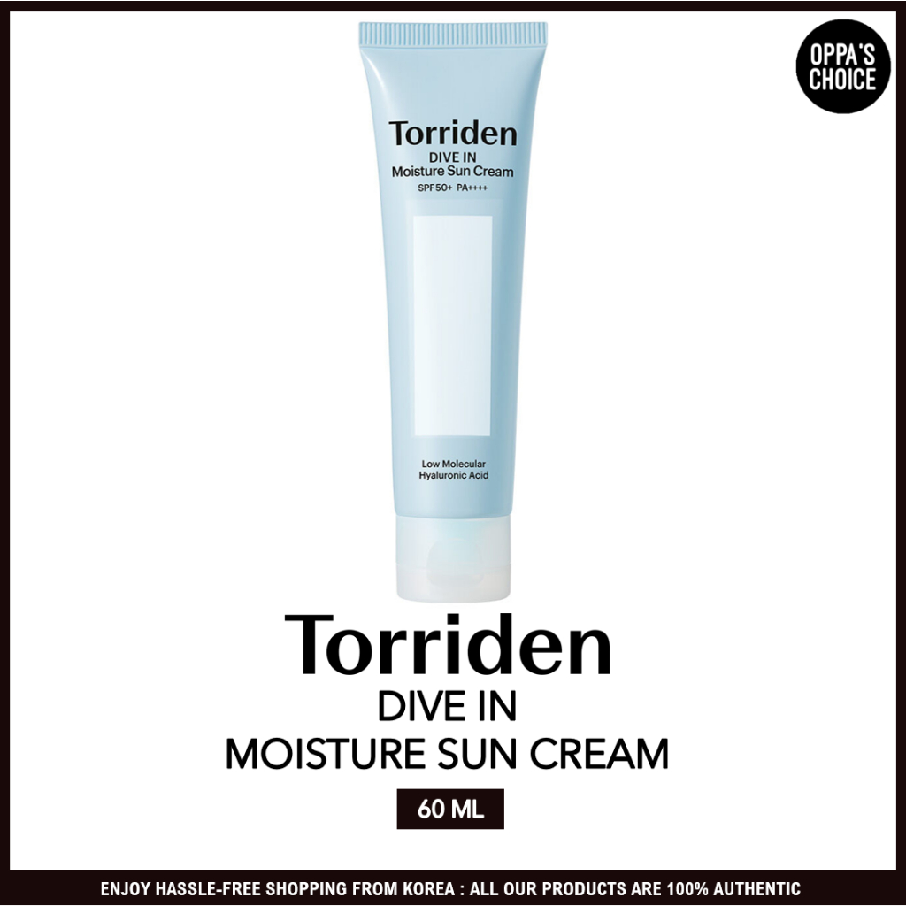 Torriden DIVE IN WATERY MOISTURE SUNSCREEN SPF 50+ PA++++ 60ML