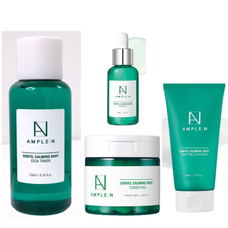 [AMPLE:N] Centelcalming Shot Toner 200ml/ [AMPLE:N] Peeling Shot Ampoule 30ml/ [AMPLE:N] Centelcalmi