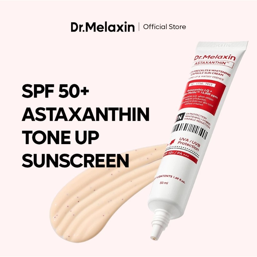 [Dr.Melaxin Official] Astaxanthin Capsule Hybrid Sunscreen 50ml SPF50+/ PA +++
