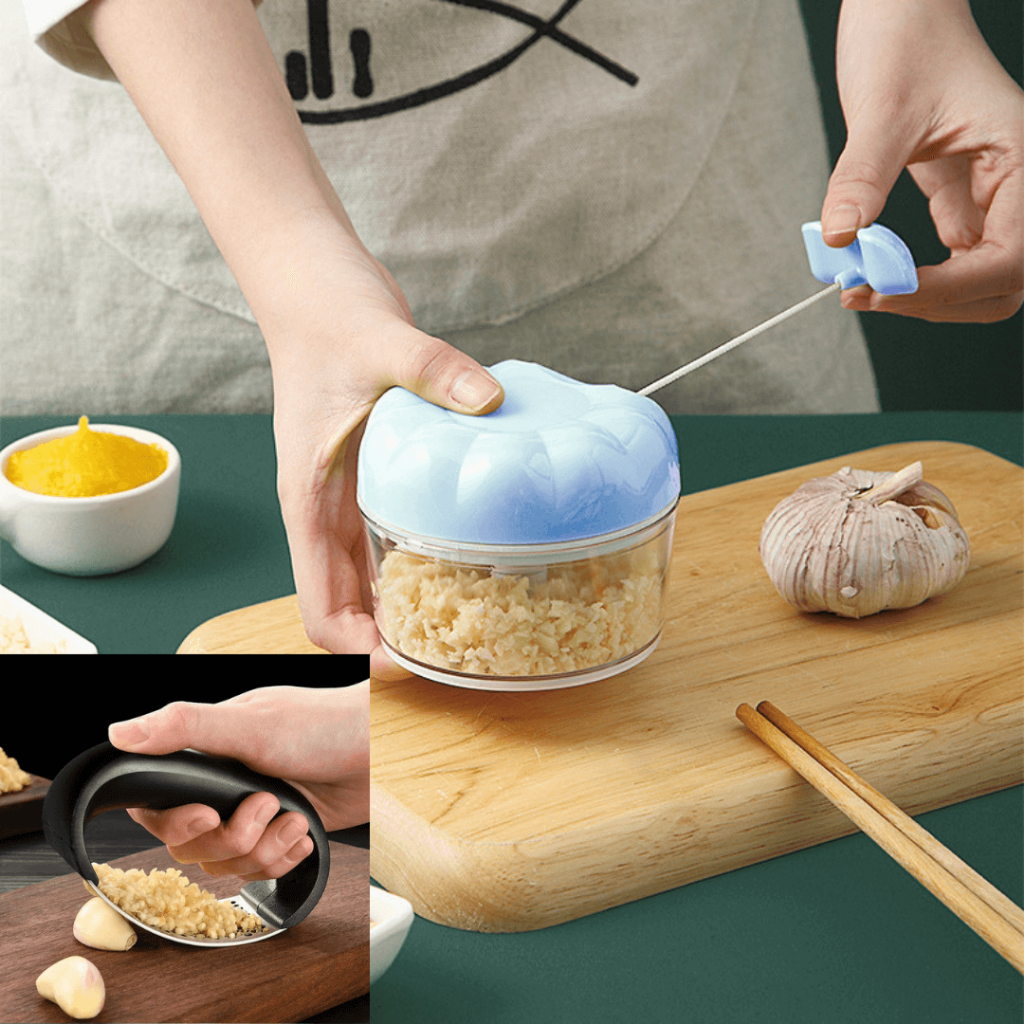 Manual Garlic Crusher/Miner/Food Chopper (170ml)