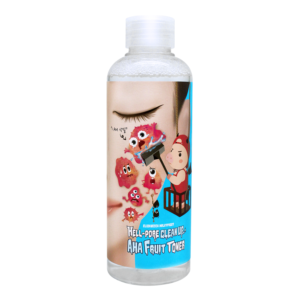 [Elizavecca] Hell pore clean up aha fruit toner