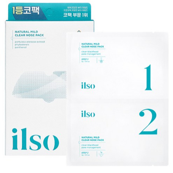 Ilso Natural Mild Clear Nose Pack 5ea10ea