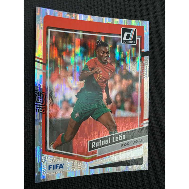 Panini Soccer Card 2023 Donruss FIFA Rafael Leao Portugal 47 Silver