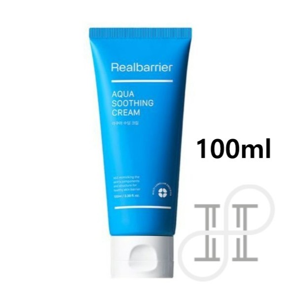 🇰🇷 [100ml] Real BARRIER AQUA SOOTHING CREAM 100ml, Korea Olive Young Cosmetics