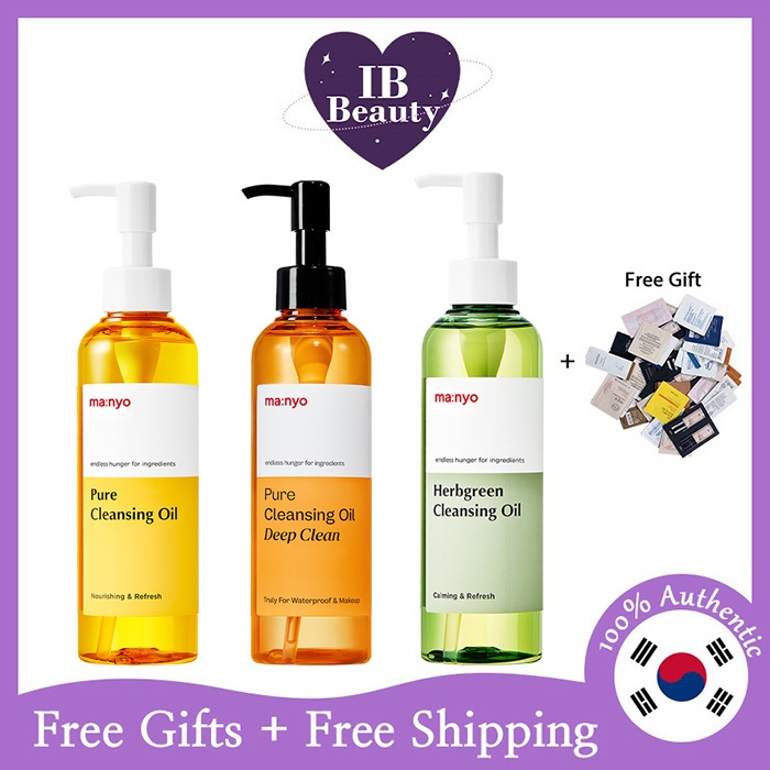 [ma นําเข ้ า nyo ] Pure Cleansing / Deep / Herbgreen Oil 200ml