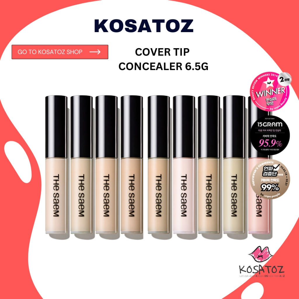 The Saem Cover Perfection Tip Concealer 6.5g