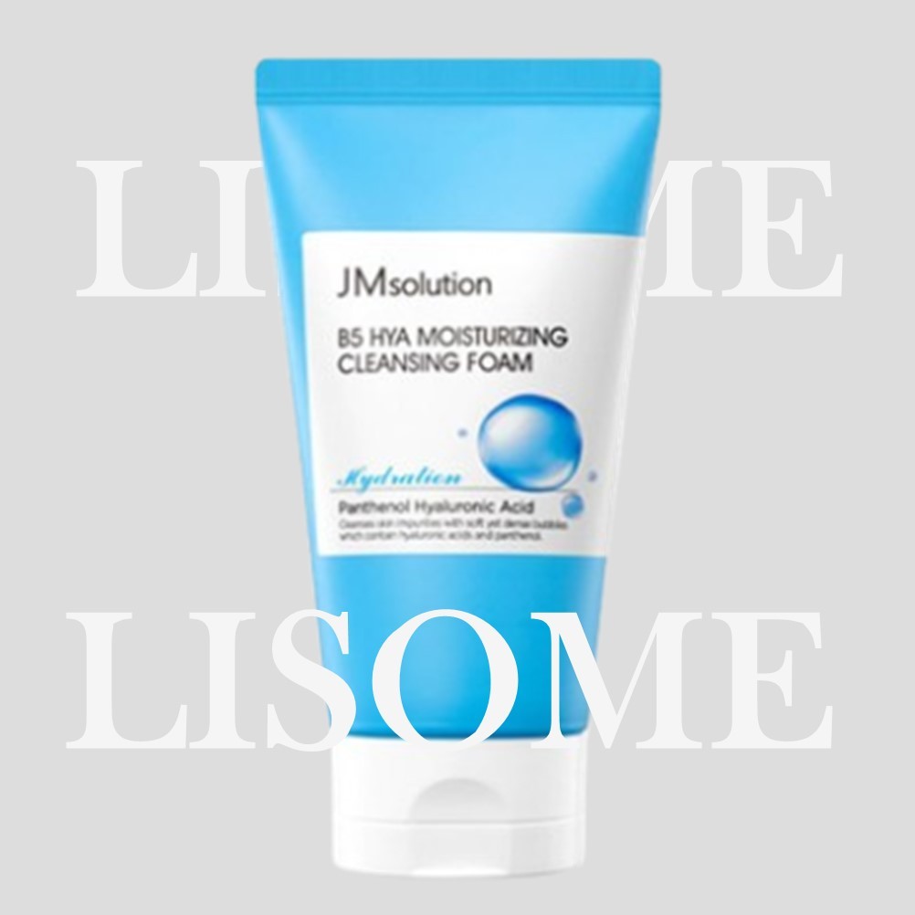 JM Solution B5 Hyaluronic Moisturizing Cleansing Foam 150 ml x 1 ใบหน้าอ่อนโยนให้ความชุ่มชื้นผิวมันผ