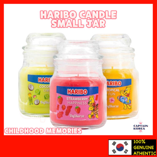 YANKEE CANDLE Haribo เทียนหอมขนาดเล ็ กในขวดแก ้ ว 85g / similar scent of yankee candle
