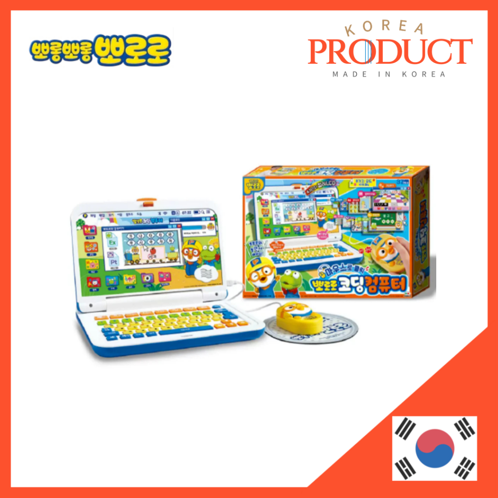 Pororo Pororo Coding Computer With Mouse Learning เกาหลี อังกฤษ คณิตศาสตร์ สําหรับเด็ก