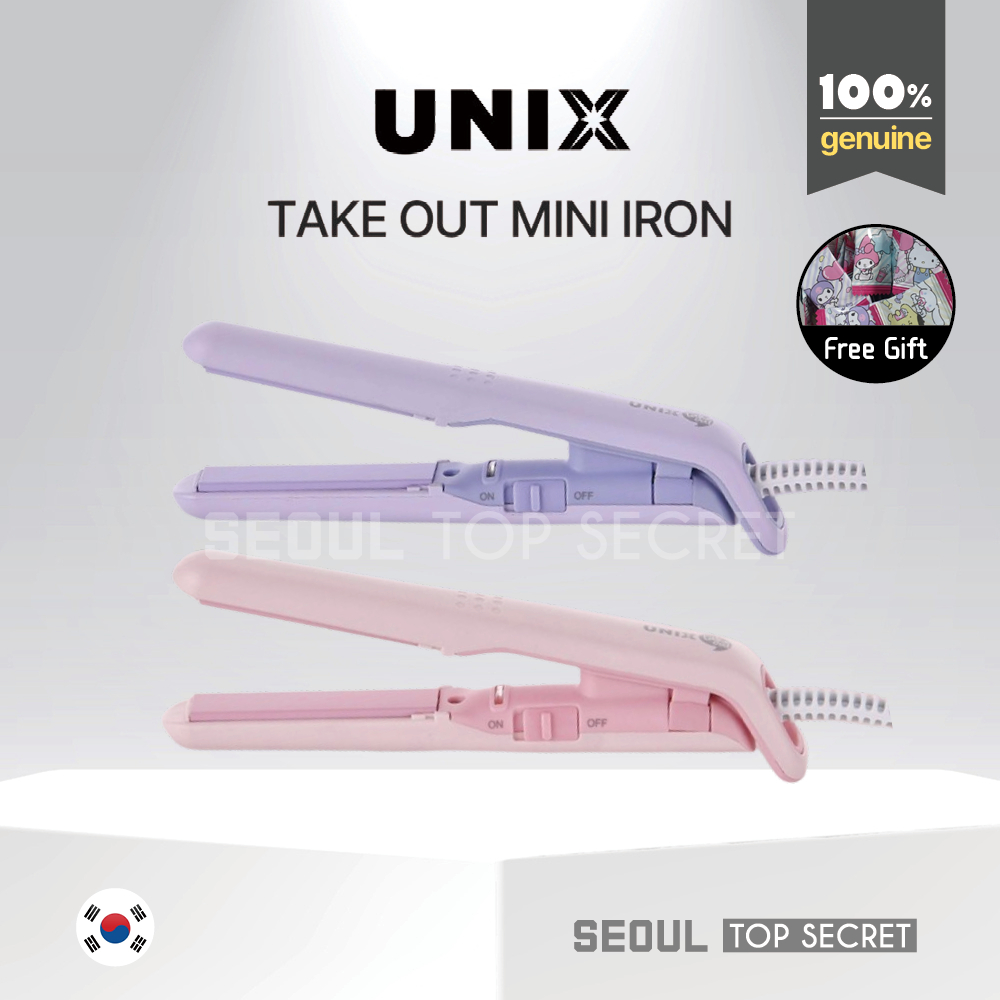 [UNIX] Takeout 2 Hair Travel Straightener Mini Flat Iron UCI-A2501, UCI-A2502