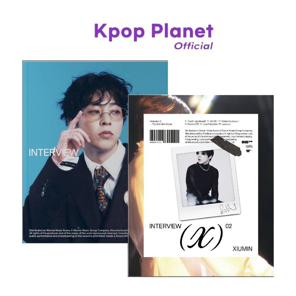 [Photobook ver.] XIUMIN - Solo Album [Interview X]