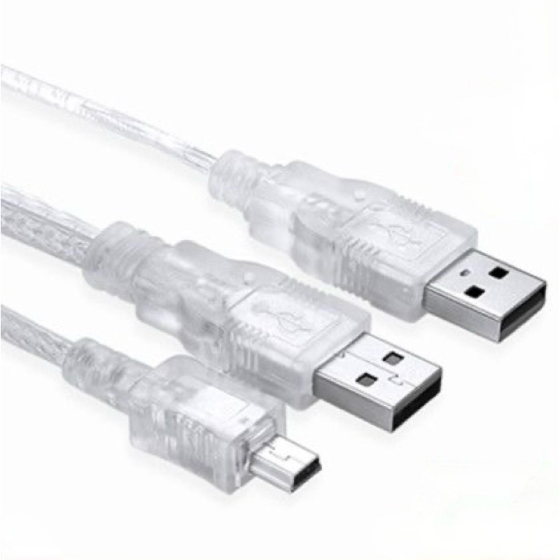 สาย SG USB Y สําหรับฮาร์ดไดรฟ์ภายนอก - USB A to mini B - สาย USB - USB Male to mini-USB Type B Male