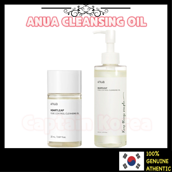 Anua Heartleaf Pore Control Cleansing Oil (20ml / 200ml)