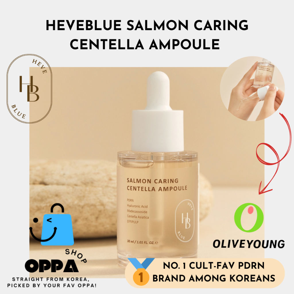 Hevblue Salmon Caring Centella Ampoule