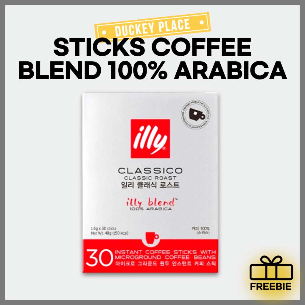 [illy ] Coffee Sticks Classic Roast 30T Arabica Blend Coffee Mini Regular Decaf Dark Americano