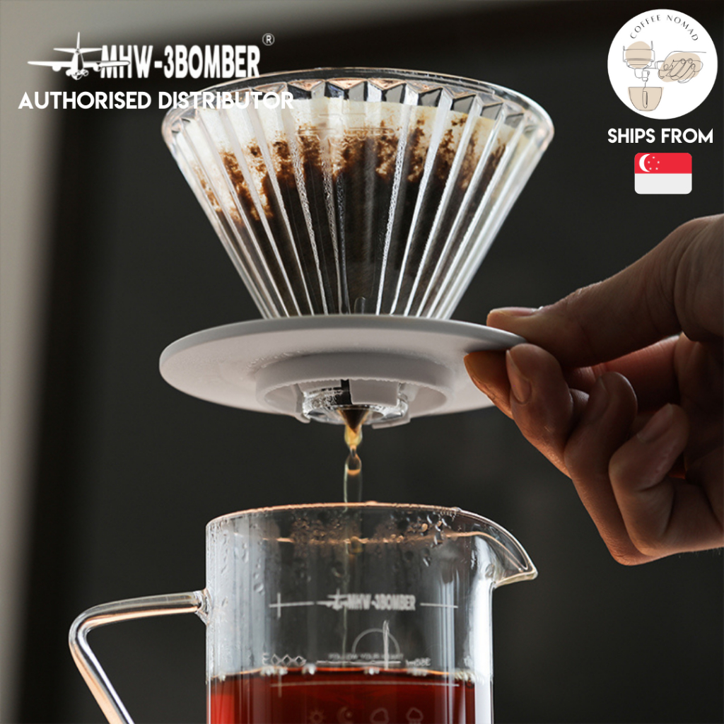 MHW-3BOMBER Elf Glass Dripper สําหรับกาแฟดริป