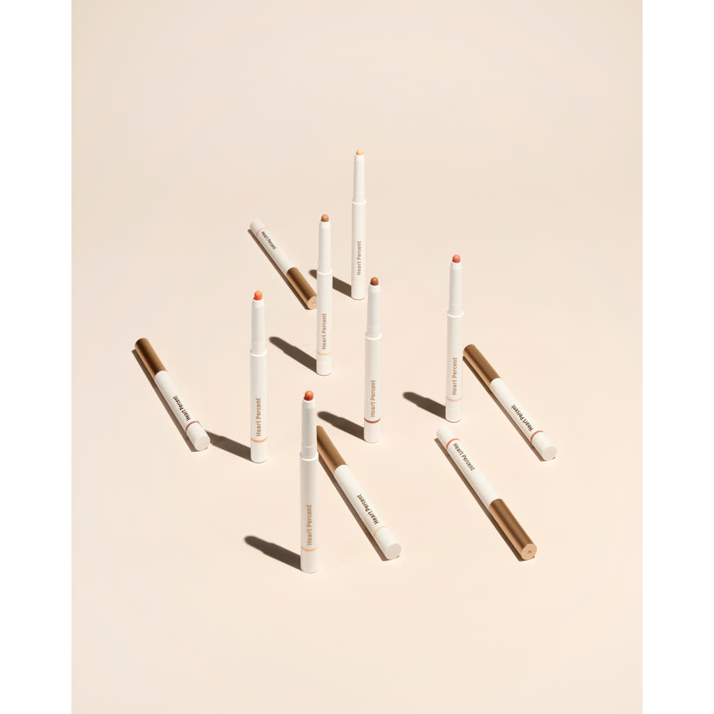 [Heart Percent] Dot On Mood Lip Pencil Duo (2ea) 0.8g