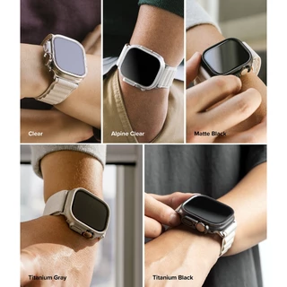 Ringke Slim Combo สําหรับ Apple Watch Ultra 3/2/1 เคสกันรอยขีดข่วนน้ําหนักเบาพร้อมตัวป้องกันหน้าจอ