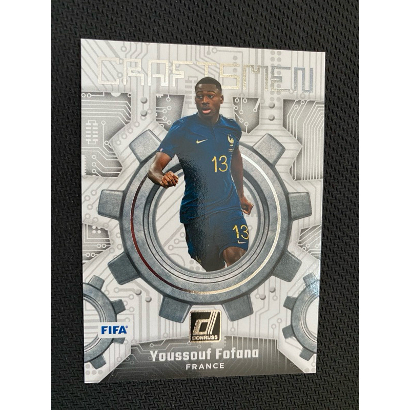 Panini Soccer Card 2023 Donruss Youssouf Fofana France Craftsmen 2