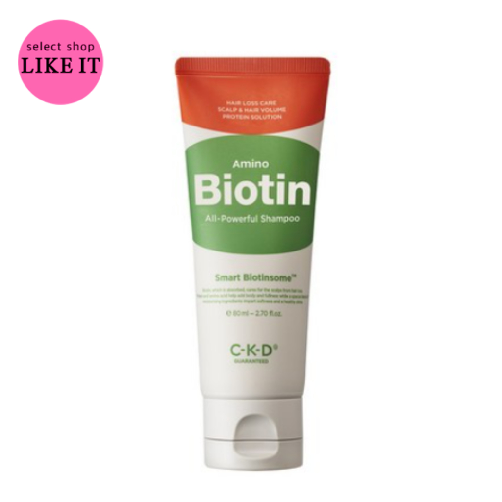 CKD Amino Biotin All-powerful Shampoo 80ml /จัดส่งจากเกาหลี