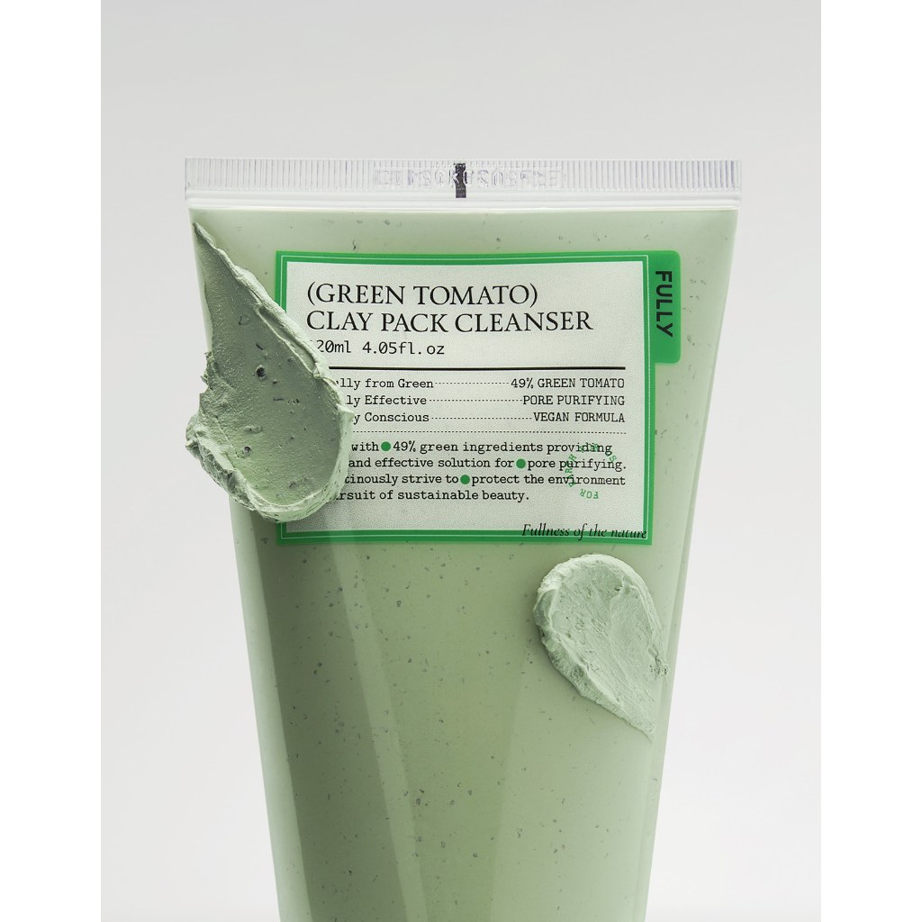 Fully Green Tomato Clay Mask Cleanser 120ml