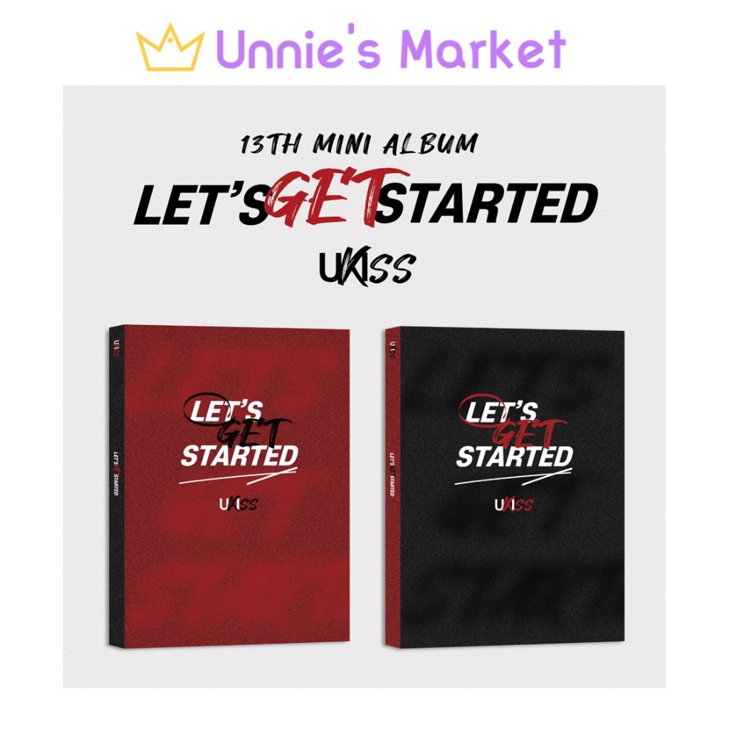 UKISS - LET’S GET STARTED (Flash ver. / Shadow ver.) / 13th Mini Album