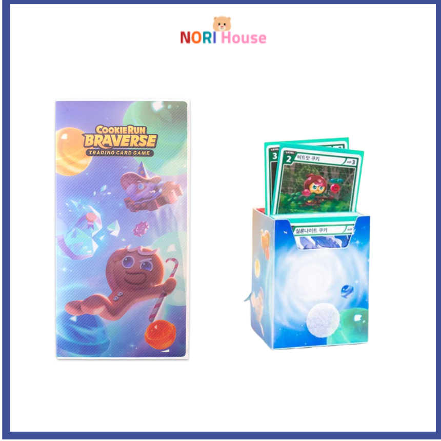 Cookie Run Kingdom Braverse Official Card Deck Case Holder อัลบั ้ มจัดเก ็ บ