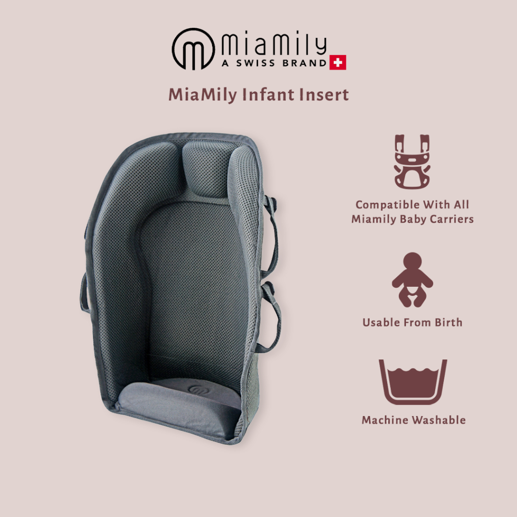 Miamily Infant Insert (สําหรับเป้อุ้มเด็ก MiaMily ทุกรุ่น)