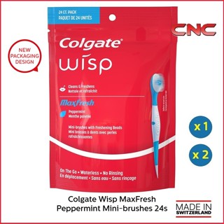[Exp 2027] Colgate Wisp แปรงสีฟันขนาดเล็กแบบใช้แล้วทิ้ง Pepp…