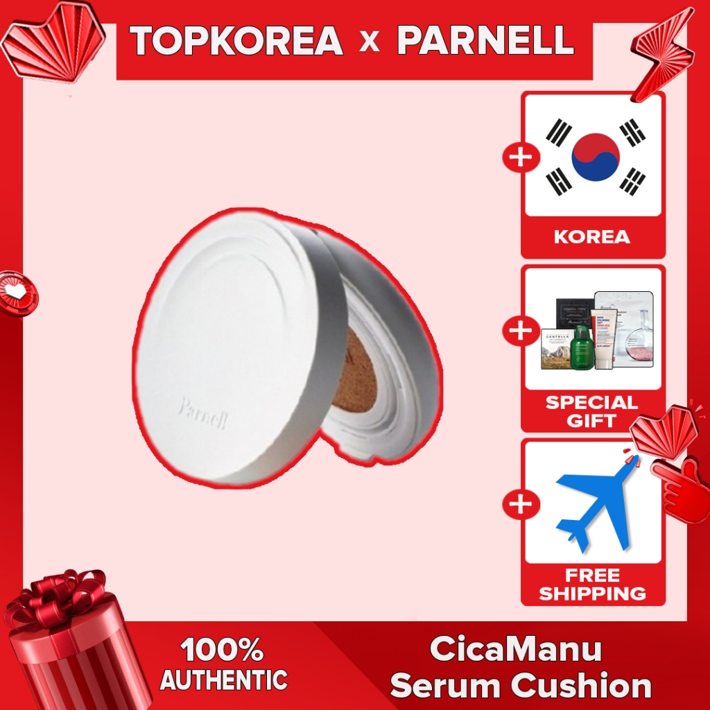 ★PARNELL★CicaManu Serum Cushion No.21 No.23 No24 / TOPKOREA / Shipping from korea