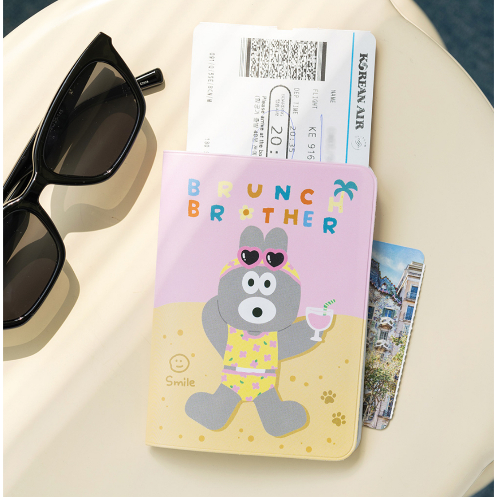 [Brunch Brother] เคสหนังสือเดินทาง ver2.ฤดูร้อน