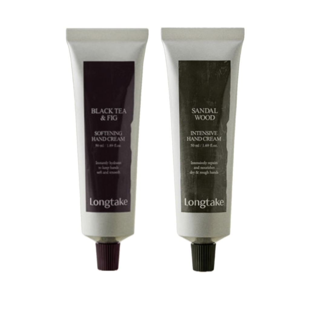 Longtake Black Tea & Fig Softening Hand Cream 50mL