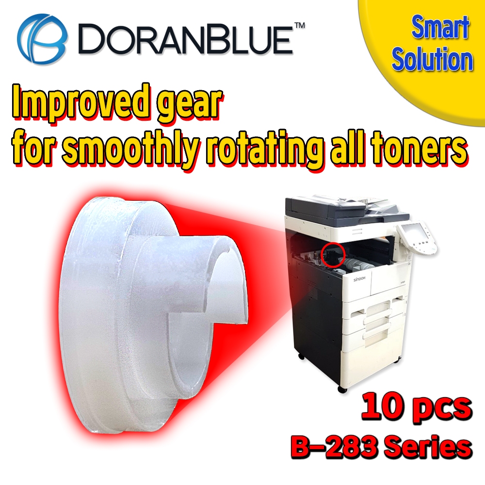 Dorranblue Doranblue BH283 Powder Gear 10 ชิ้น A1UD218400 A1ud410700,สําหรับ Konica Minolta Bizhub B
