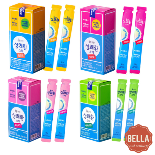 Q1 Hangover Relief Jelly Stick รีเฟรชชิ่ง ฮวาน แมงโก้ แพร์ แอปเปิ้ล (18g x 10) จากเกาหลี