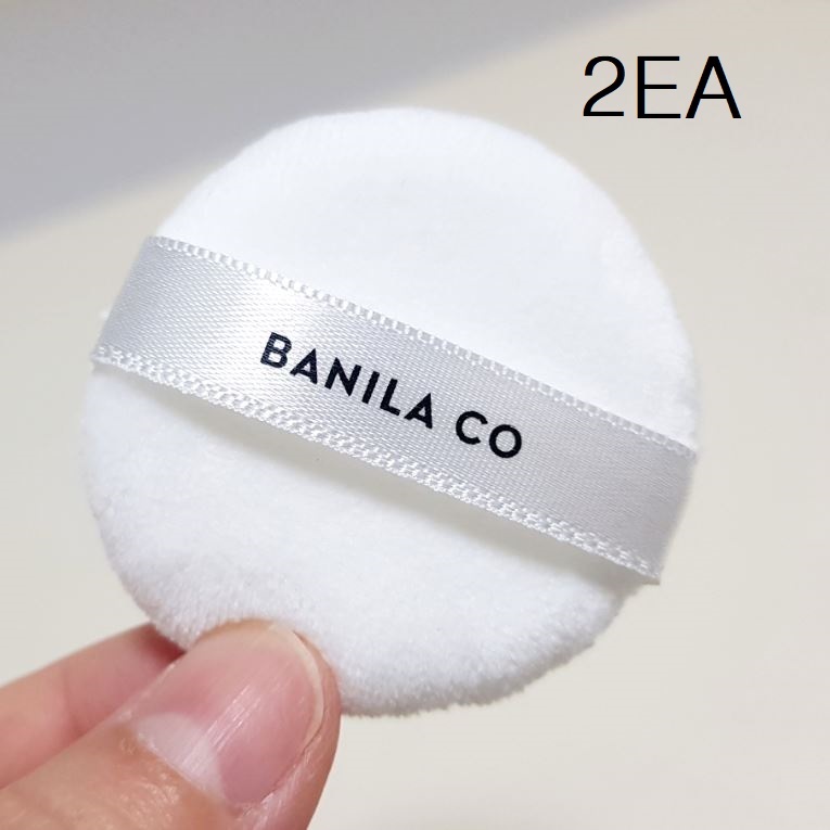 [BANILA CO] Finish Powder Puff (2EA)   แป้งพัฟปิดท้าย  สินค้าเกาหลีแท้ๆส่งตรงจากเกาหลี