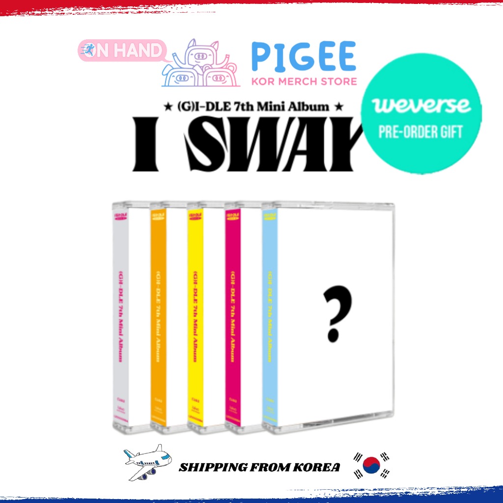 [POB] (G)I-DLE - [ I SWAY ] 7TH MINI ALBUM (SPECIAL Ver.)