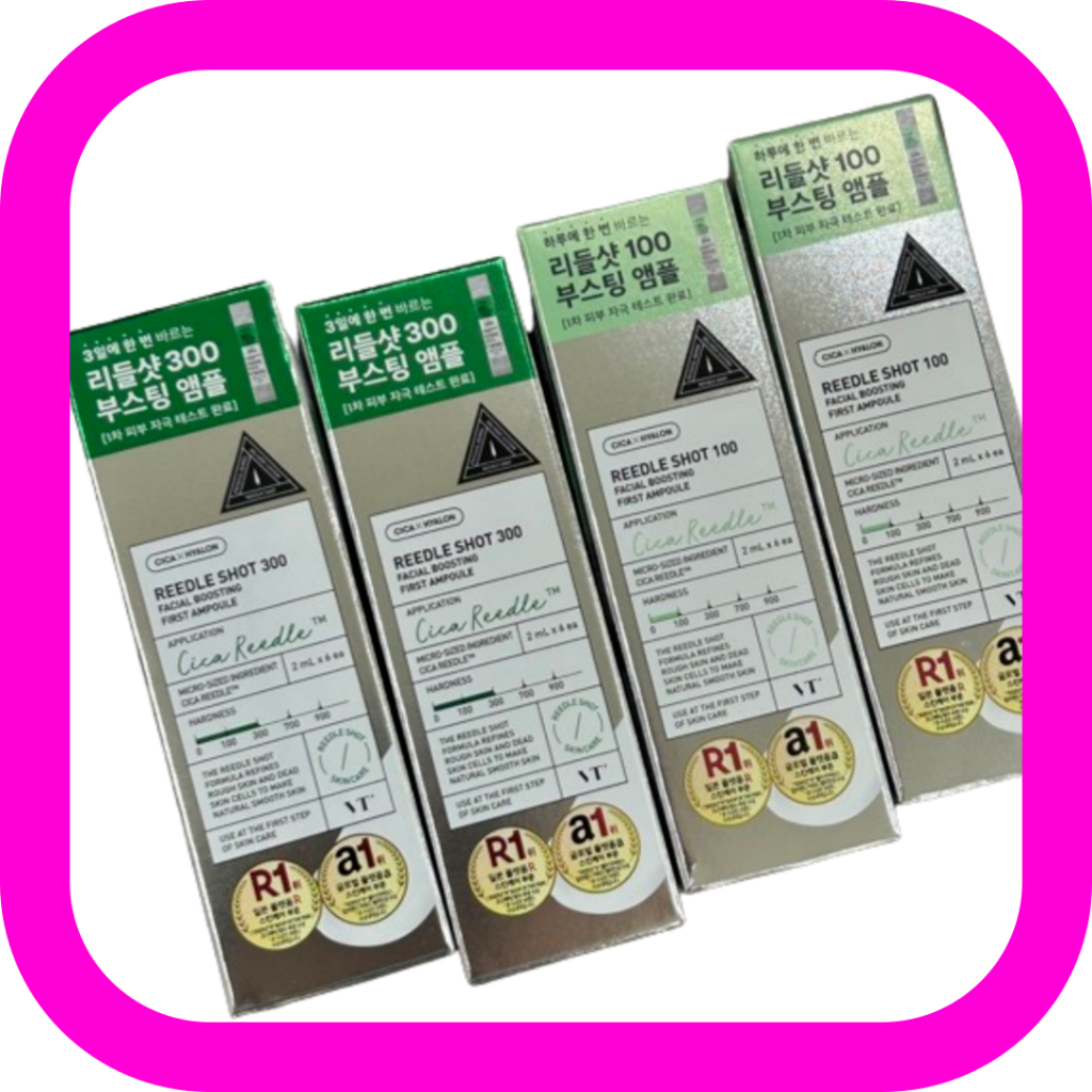 [VT] Vt DOOISO Reedle Shot 100 / Reedle Shot 300 / Facial Boosting First Ampoule / KOREA แท้ 100% VT