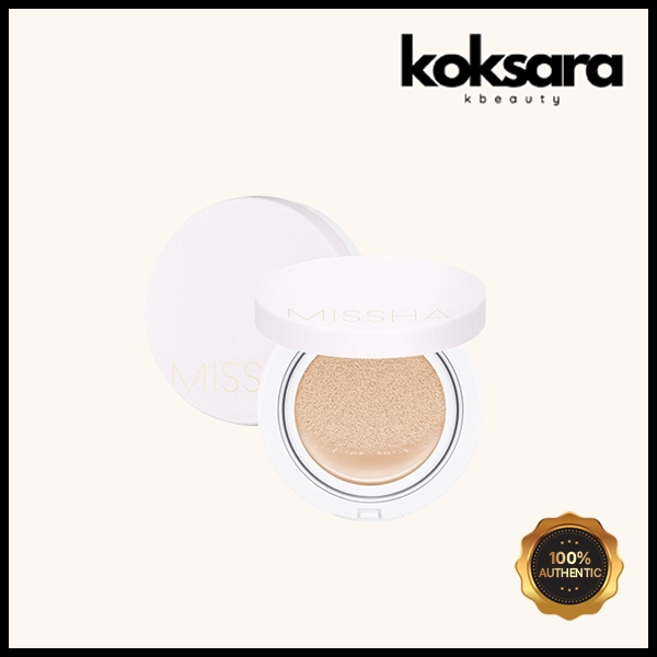 missha m magic cushion cover lasting/moist up หมอนวิเศษที่ขาดหายไป ปกปิดถาวร, ชุ่มชื้นขึ้น spf50 pa+++