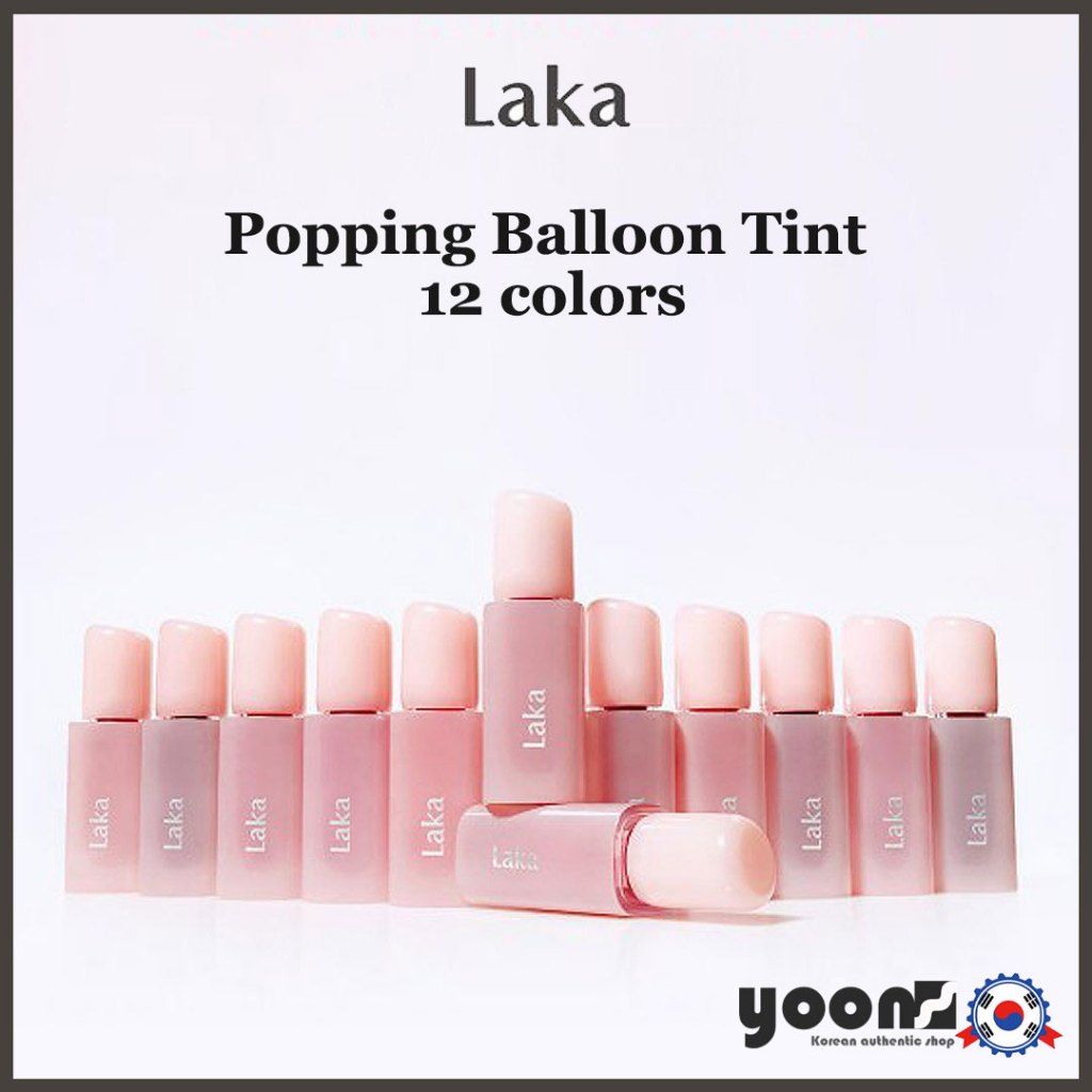 [Laka] Popping Balloon Tint 12 สี_จากเกาหลี